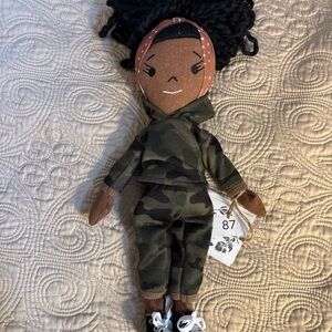 Harperiman Sydney Camouflage Doll with Brown Headband